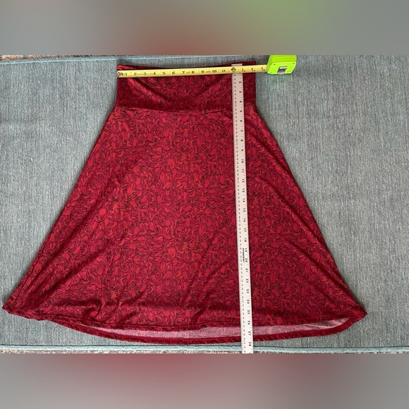 LuLaRoe A Line Midi Skirt Size Medium - Picture 3 of 7